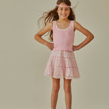 Sofia Pink Mini Skirt