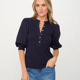 Sixty/Fifty Audrey Shirt Navy