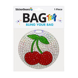 StickerBeans Cherries Bag Tag