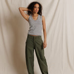 Natural/Black Stripe
