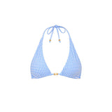 Classic Tie Halter Bikini Top - Skinny Dip
