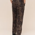 B3736-L90-302 - BELTED SEAM PANT