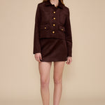 DARK BROWN