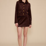 DARK BROWN