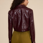 JK5613 LACEY MOTO FAUX LEATHER JACKET