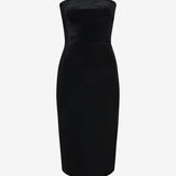 Commando Velvet Strapless Midi Dress