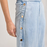 JOSALYN DENIM SNAP PANTS