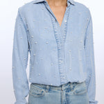 MARCELLO PEARL DENIM SHIRT