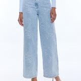 MILAGRO FLORAL JEANS