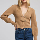 Monse Saddle Buckle Closure Cardigan