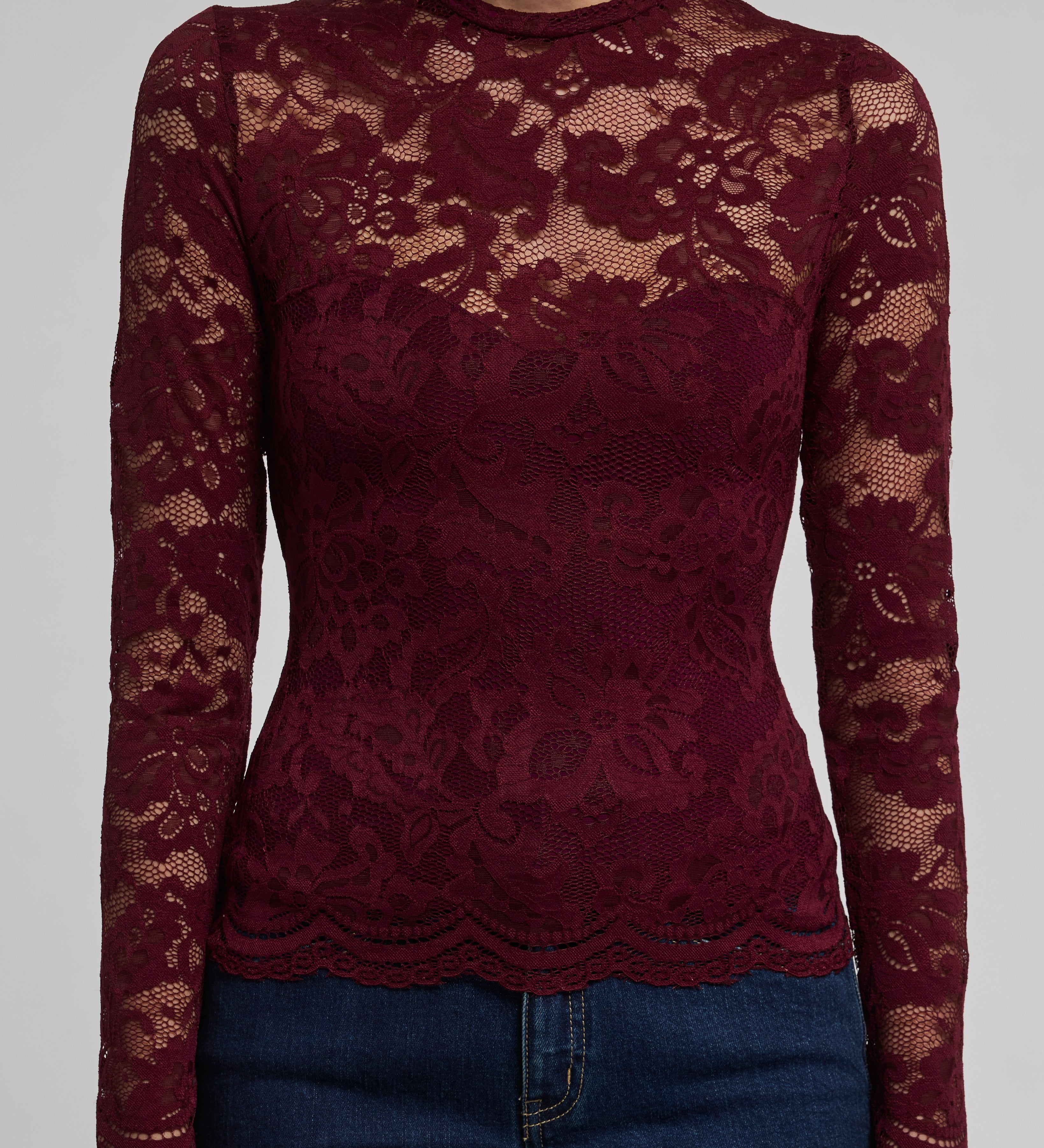 CLAYTON LACE TOP
