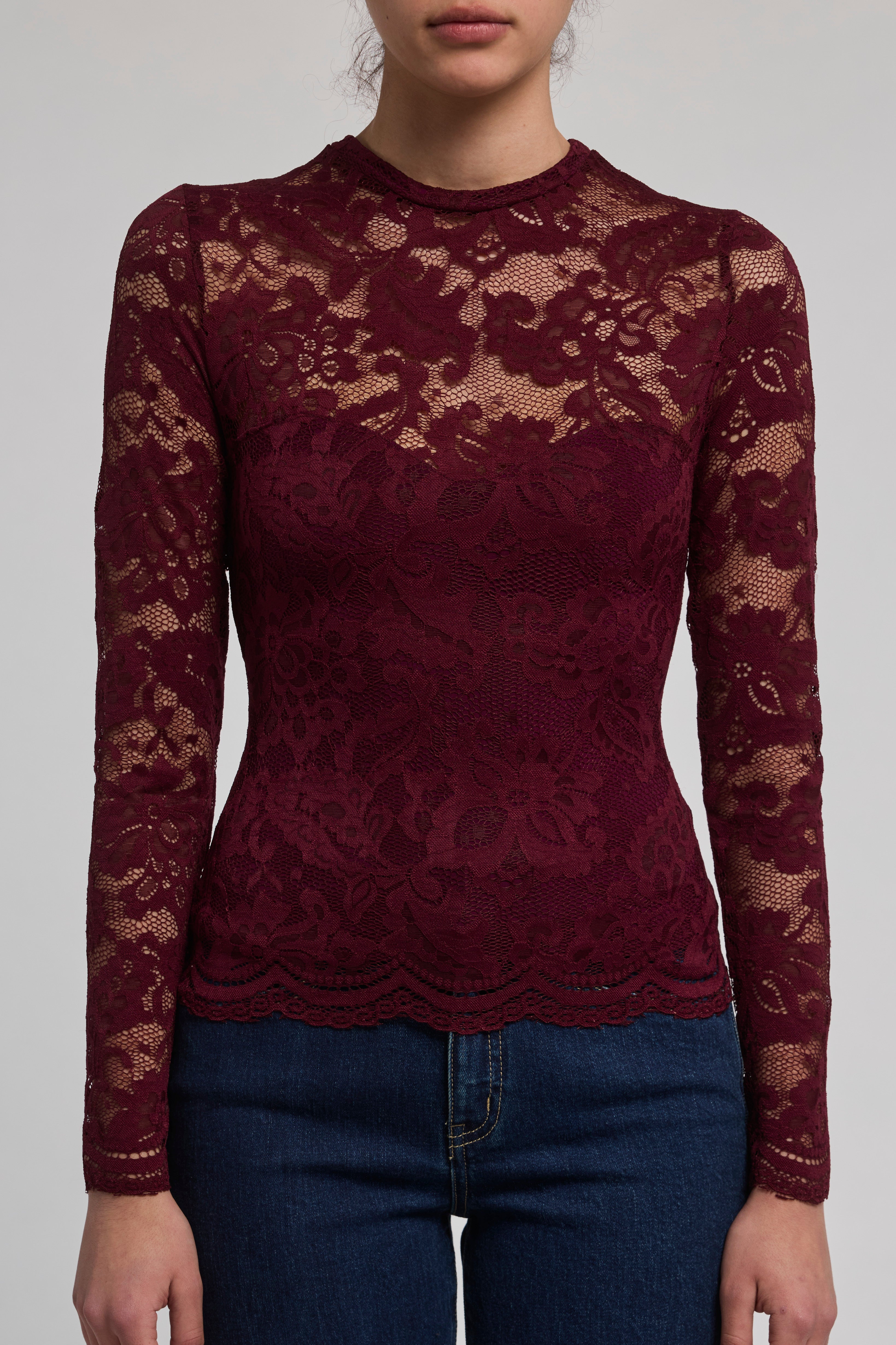 CLAYTON LACE TOP
