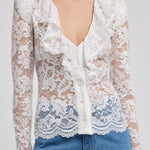 CORSA LACE TOP