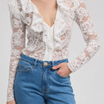CORSA LACE TOP