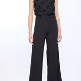 IRINA 3D FLORAL HALTER BLOUSE