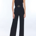 HALLIE LIGHTWEIGHT CREPE JUMPSUIT