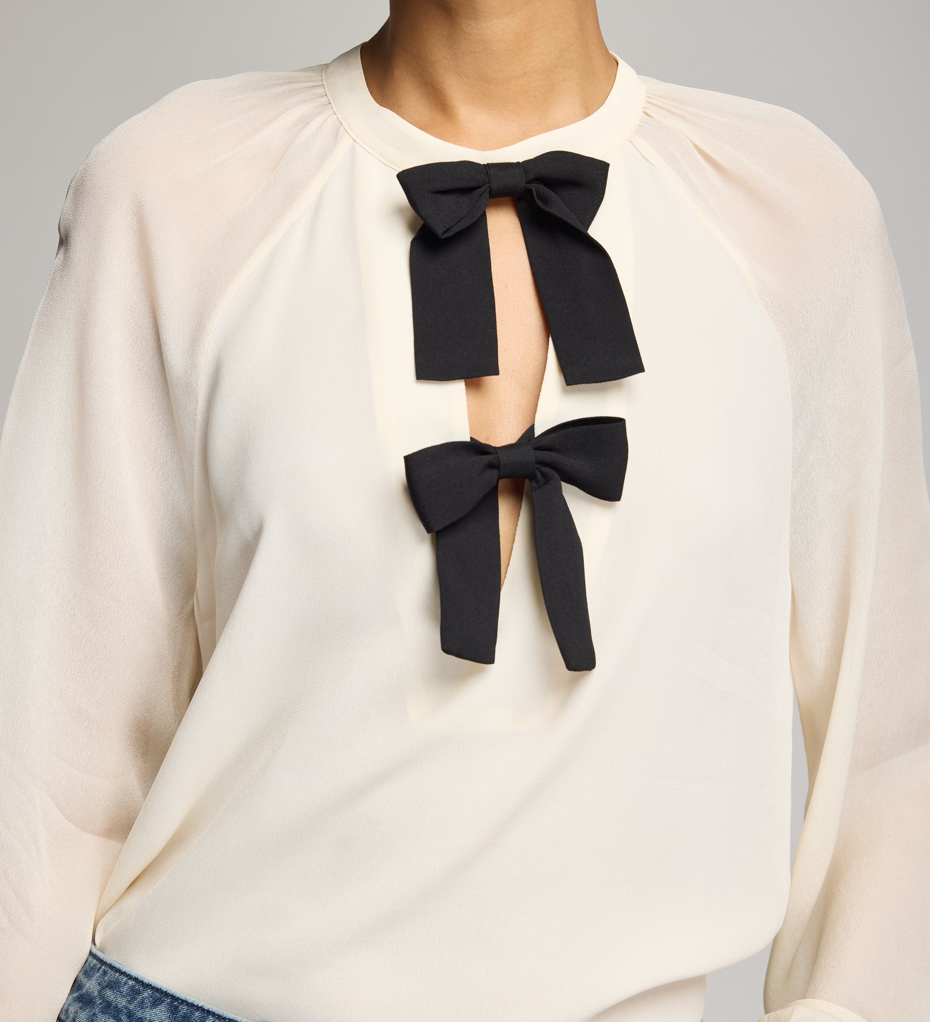 AURELIA BOW BLOUSE