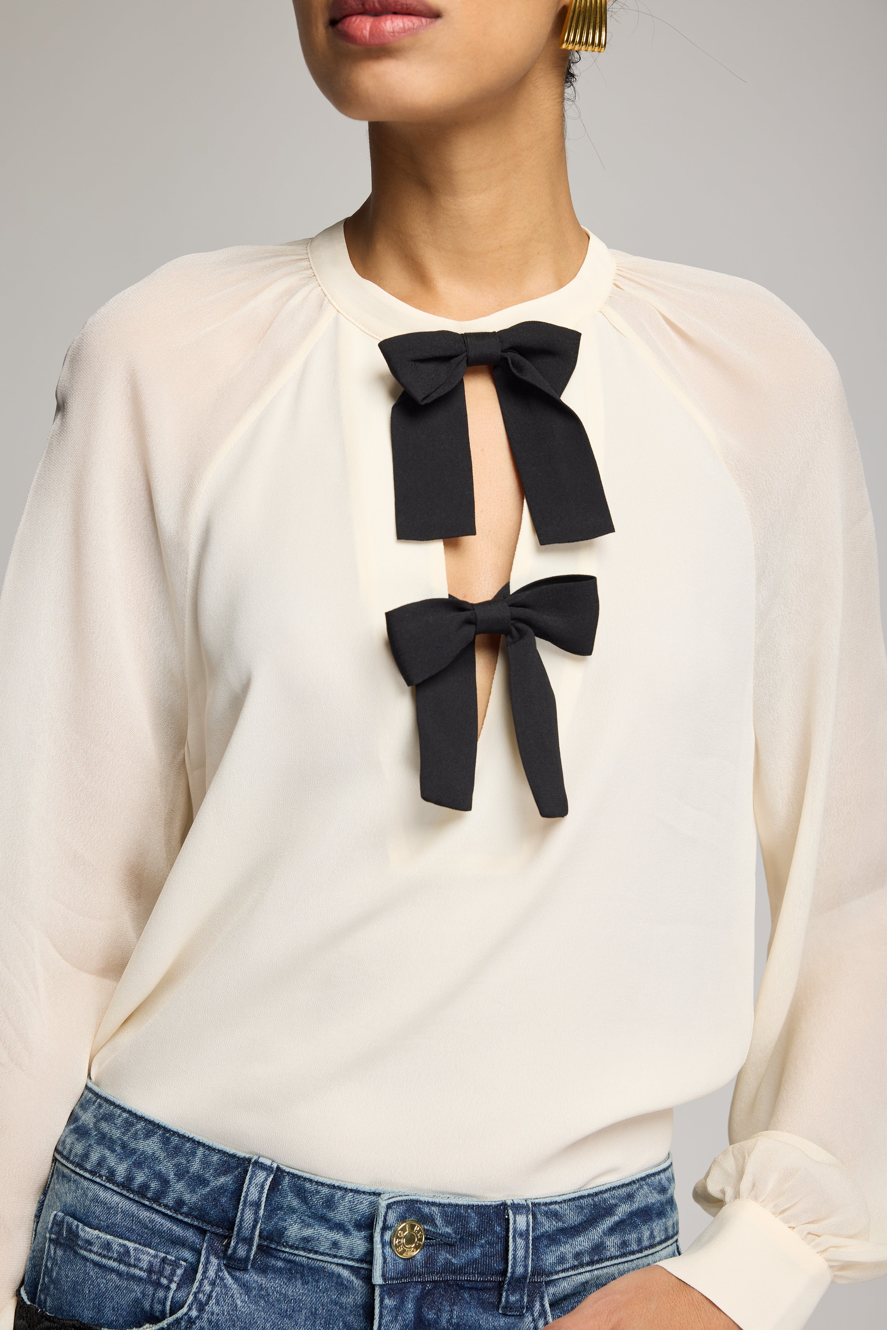 AURELIA BOW BLOUSE