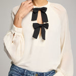 AURELIA BOW BLOUSE