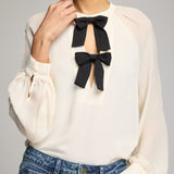 AURELIA BOW BLOUSE