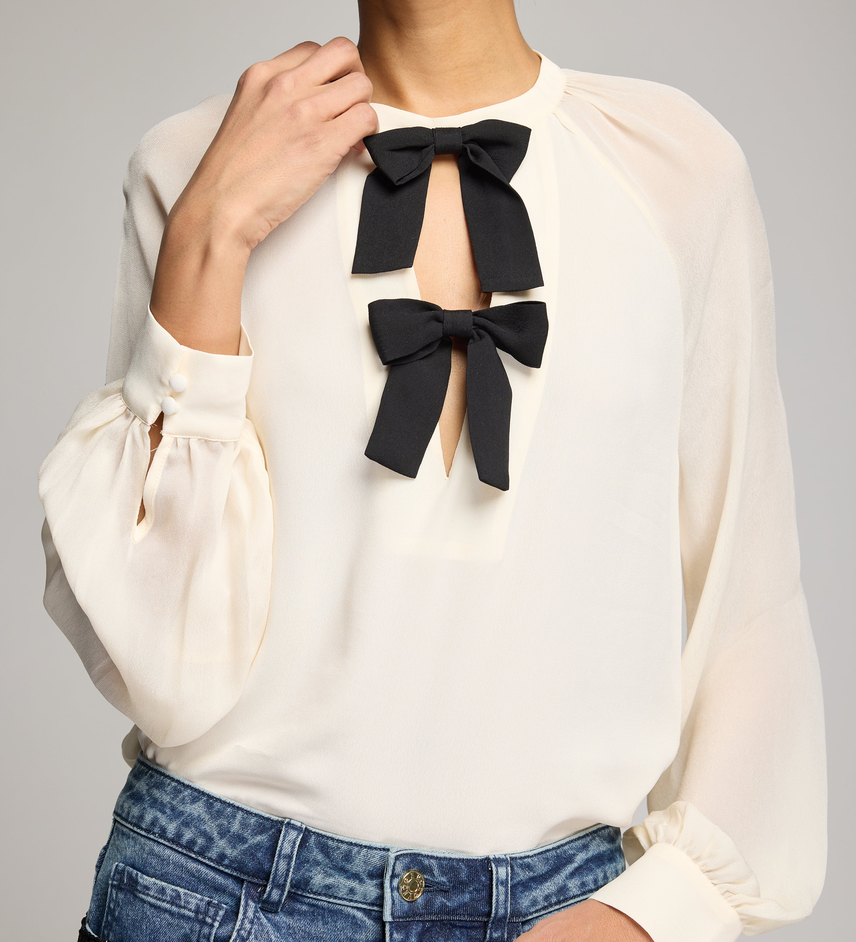 AURELIA BOW BLOUSE