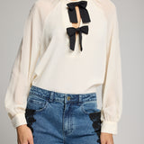 AURELIA BOW BLOUSE