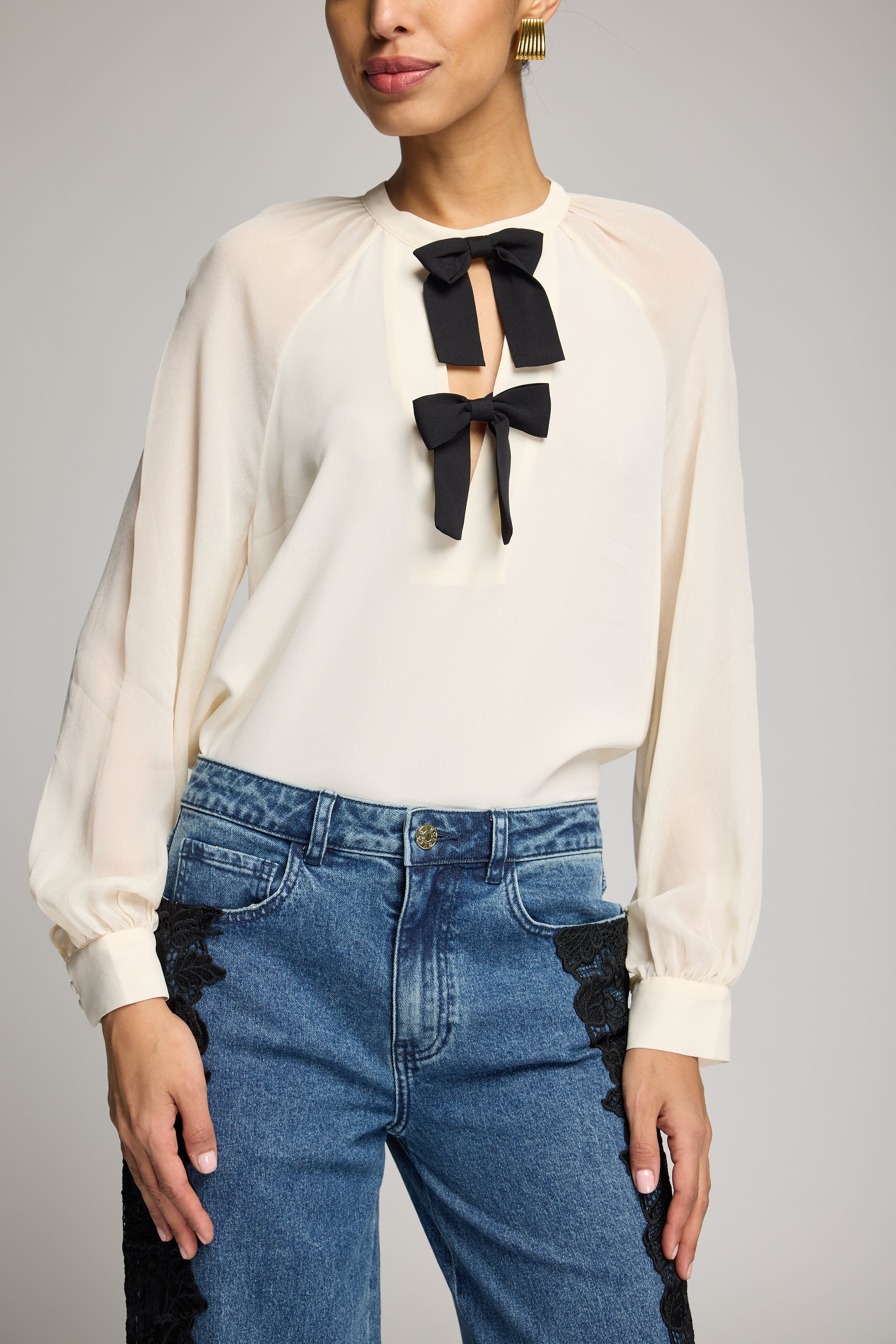 AURELIA BOW BLOUSE