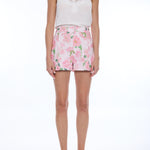 SENA FLORAL LINEN SHORTS
