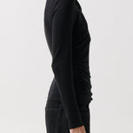 LENA ASYMMETRICAL KNIT TOP