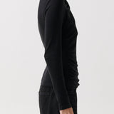 LENA ASYMMETRICAL KNIT TOP