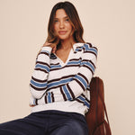 B20038-L41-304 - LONG SLEEVE PLACKET PULLOVER