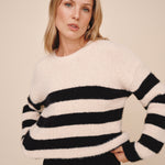 B2001-L40-300 - DROP SHOULDER SWEATER