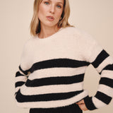 B2001-L40-300 - DROP SHOULDER SWEATER