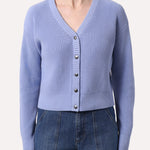 YR7508 Cotton Shaker Crop Cardi
