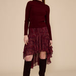 BURGUNDY MULTI