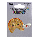 Faye 2" Rhinestone Sticker