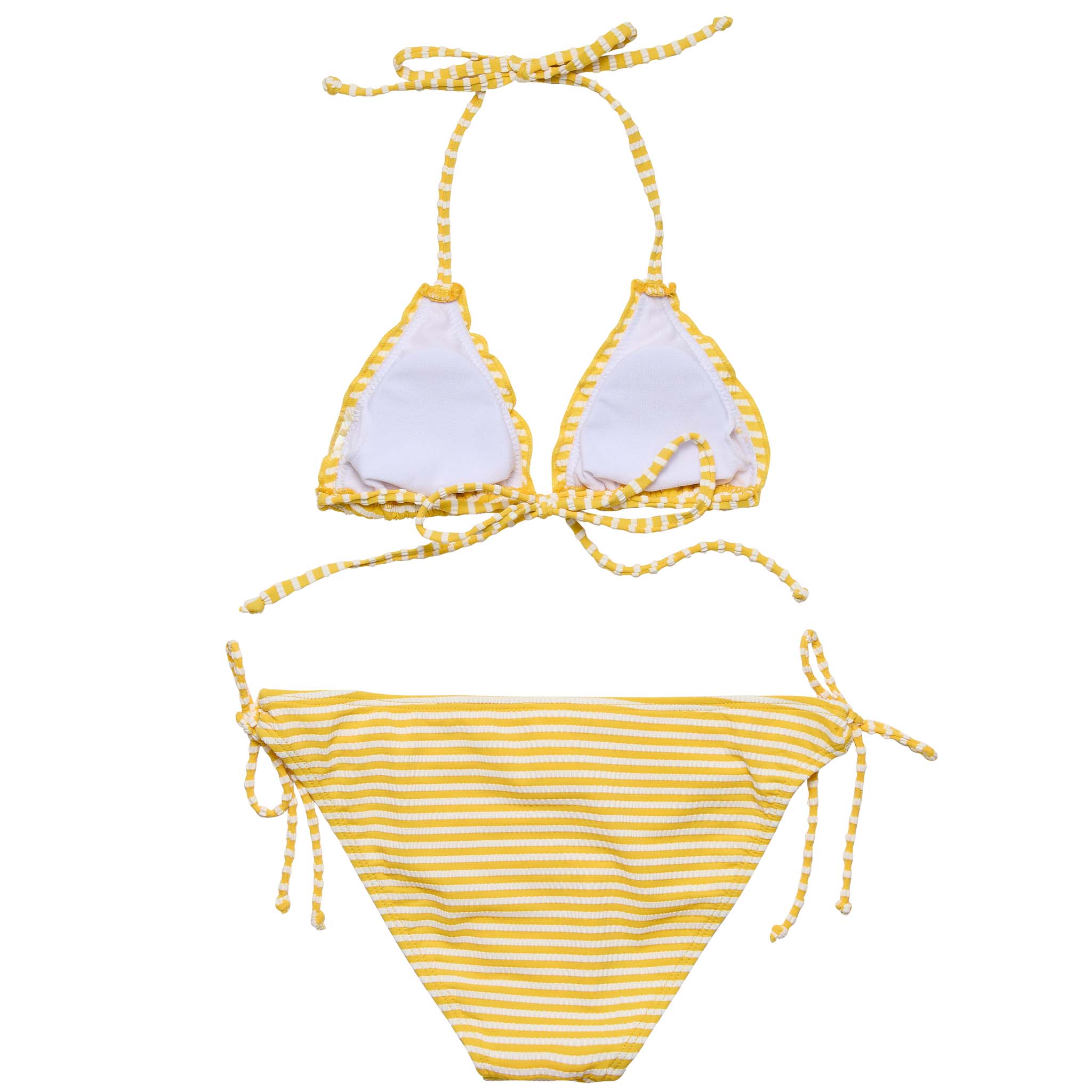Backini Thread Sunshine Stripe Teen Triangle Bikini – Luxe Threads
