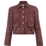 C5541 BRYNN FAUX SUEDE JACKET