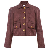 C5541 BRYNN FAUX SUEDE JACKET