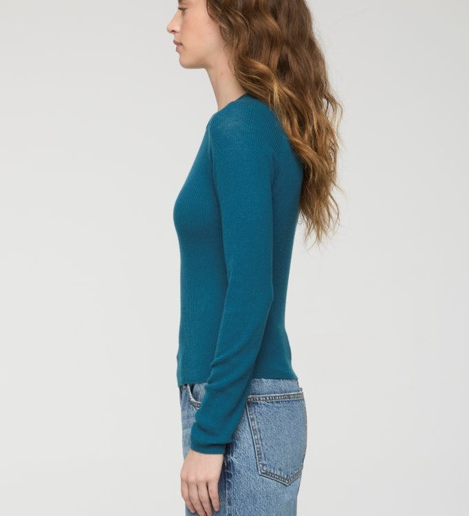 JUNO MERINO BLEND FEATHERWEIGHT SWEATER