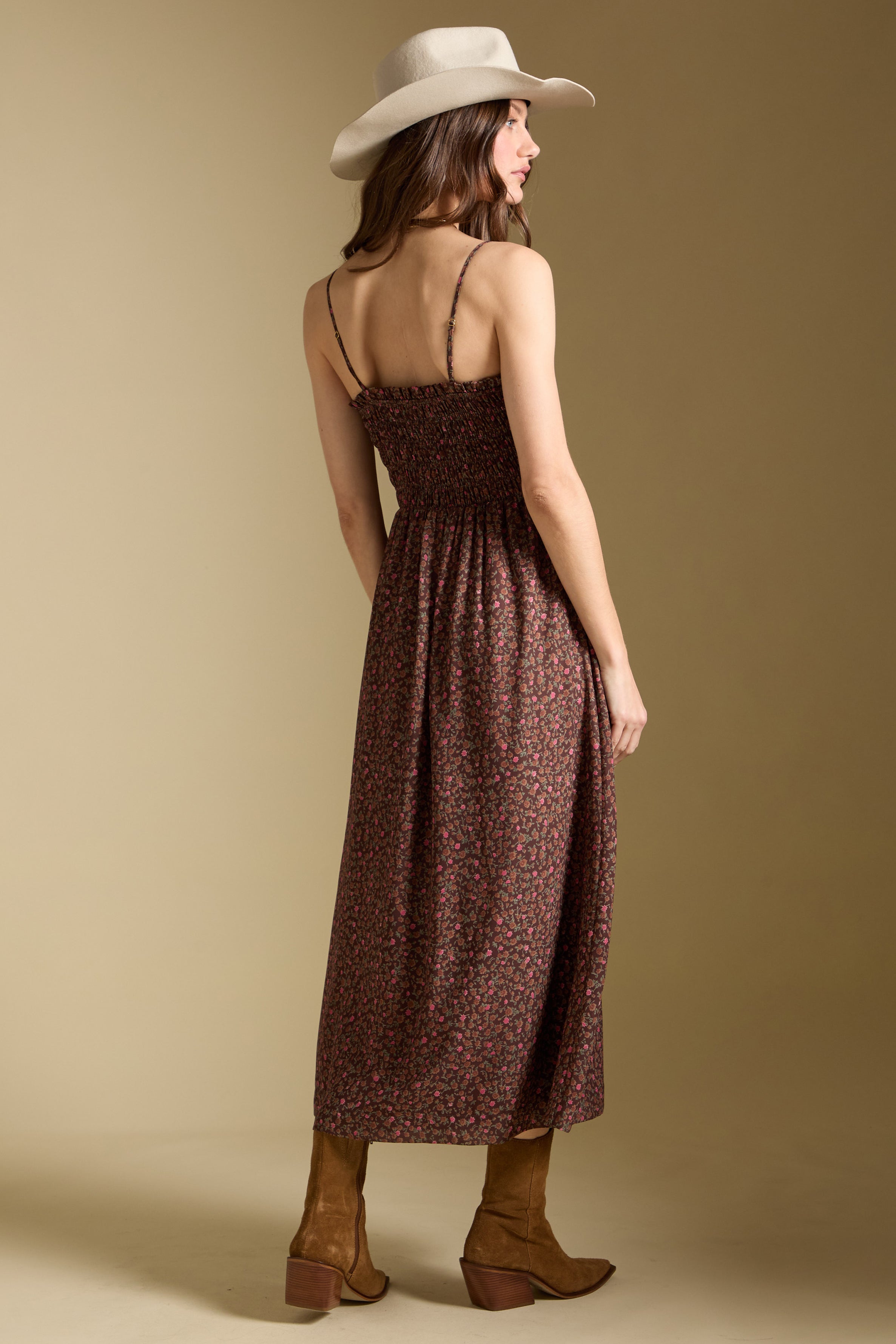 LAKEN MIDI DRESS