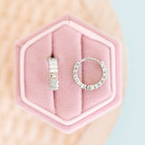 Silver Segmented Huggies