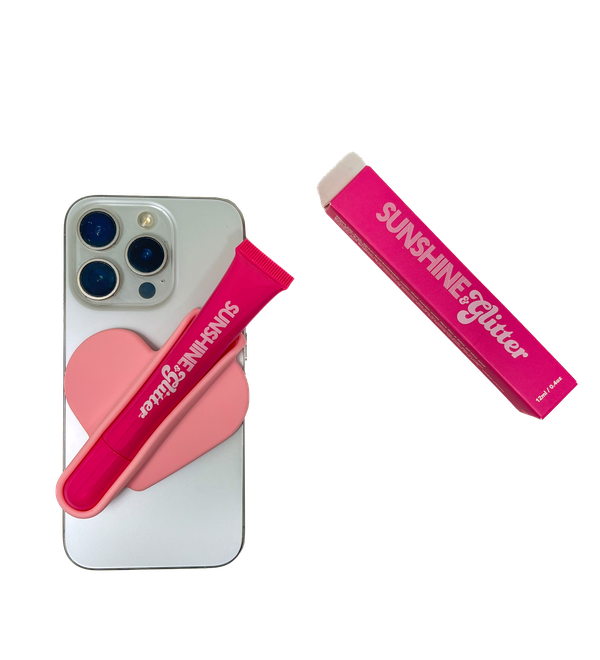 Lip Gloss and Heart Kiss Keeper
