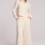 PASO CROP BUTTON UP
