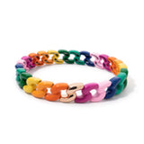 Twisted Colored Link Bracelets - 2 color styles!!