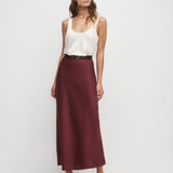 THE FAVORITE SKIRT in Vino