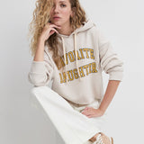 Favorite Daughter Cropped Collegiate Hoodie