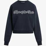 THE MOM OF THE YEAR VARSITY SWEATSHIRT in Navy