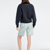 THE MOM OF THE YEAR VARSITY SWEATSHIRT in Navy