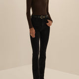 THE RIBBED TURTLENECK